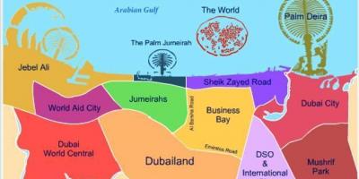 Карта Дубайлэнд