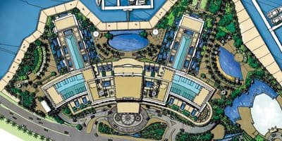 Карта отеля Palazzo Versace в Дубае