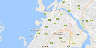 Карта Оуд Мета Дубай
